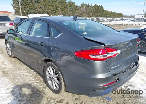 2019 Ford Fusion Se from USA, damaged, VIN 3FA6P0H72KR183188